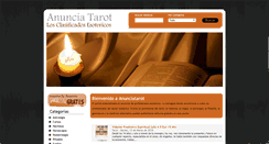 Desktop Screenshot of anunciatarot.com